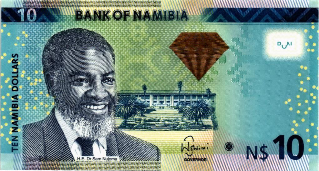 НАМИБИЯ 10 ДОЛЛАРОВ мини 1
