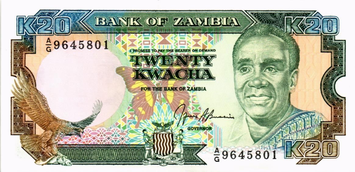 ЗАМБИЯ 20 КВАЧА 