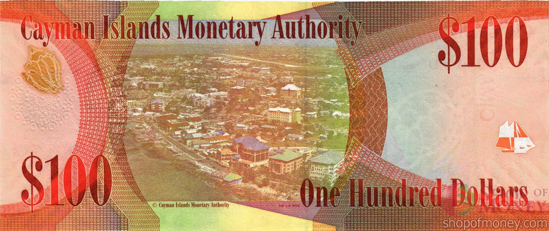 КАЙМАНОВЫ ОСТРОВА 100 ДОЛЛАРОВ мини 2
