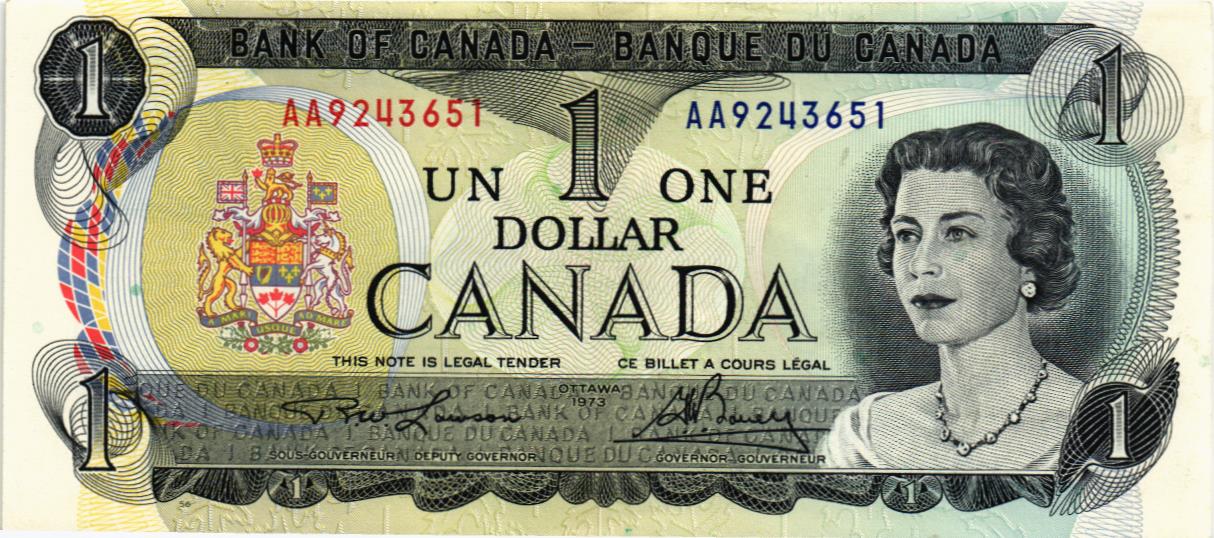 КАНАДА 1 ДОЛЛАР (AA)