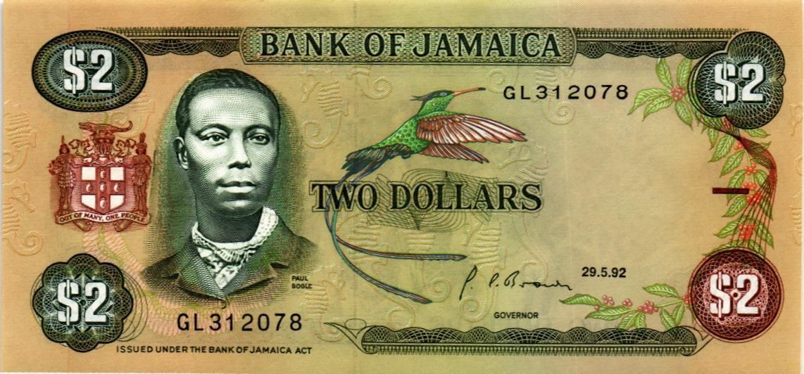 ЯМАЙКА 2 ДОЛЛАРА мини 1