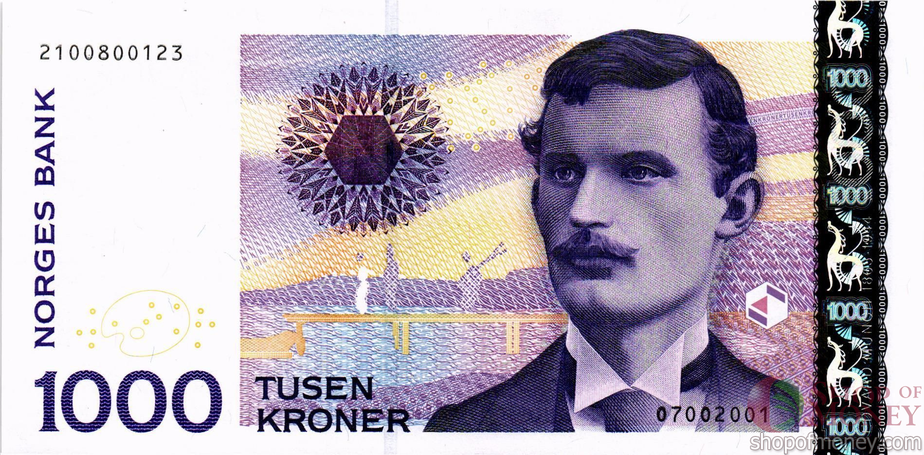 НОРВЕГИЯ 1000 КРОН