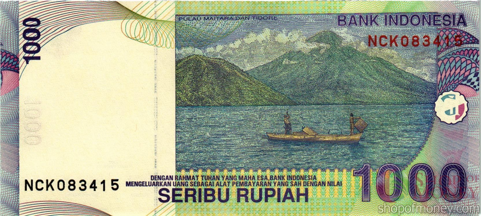 ИНДОНЕЗИЯ 1000 РУПИЙ мини 2
