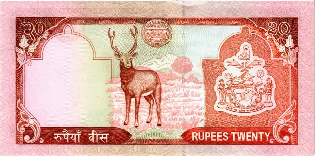 НЕПАЛ 20 РУПИЙ мини 2