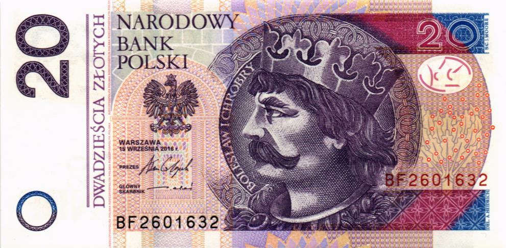 ПОЛЬША 20 ЗЛОТЫХ мини 1