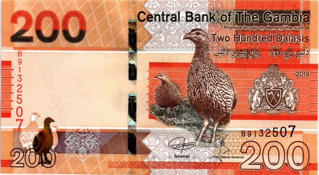 ГАМБИЯ 200 ДАЛАСИ мини 1
