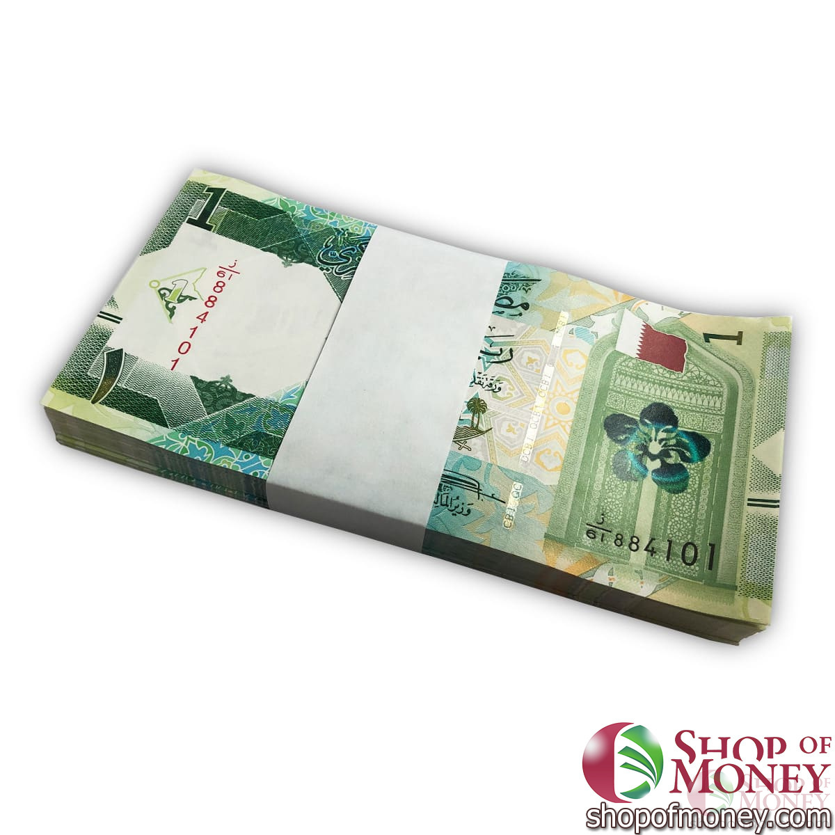 КАТАР 1 РИАЛ (100 БАНКНОТ) мини 1