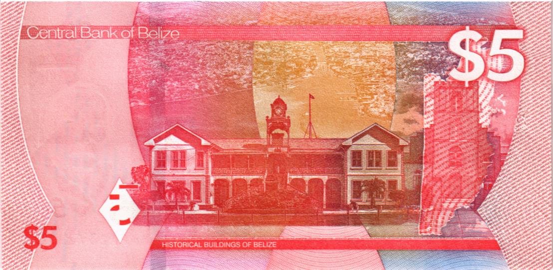 БЕЛИЗ 5 ДОЛЛАРОВ мини 2