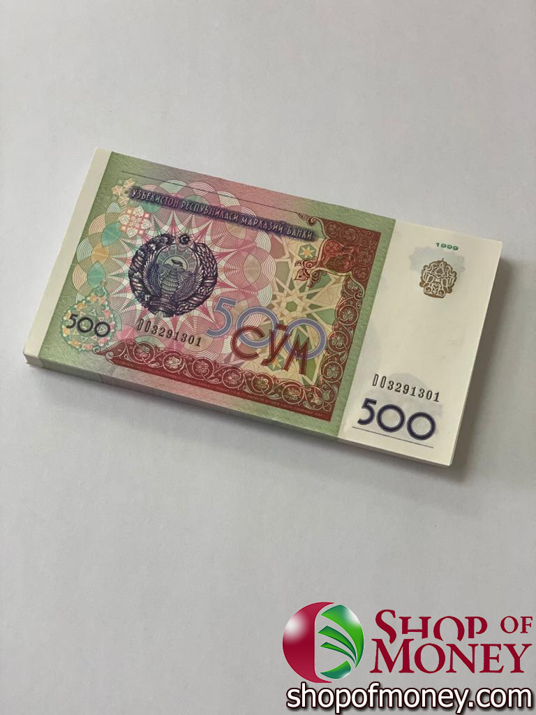 УЗБЕКИСТАН 500 СУМ (100 БАНКНОТ) мини 1