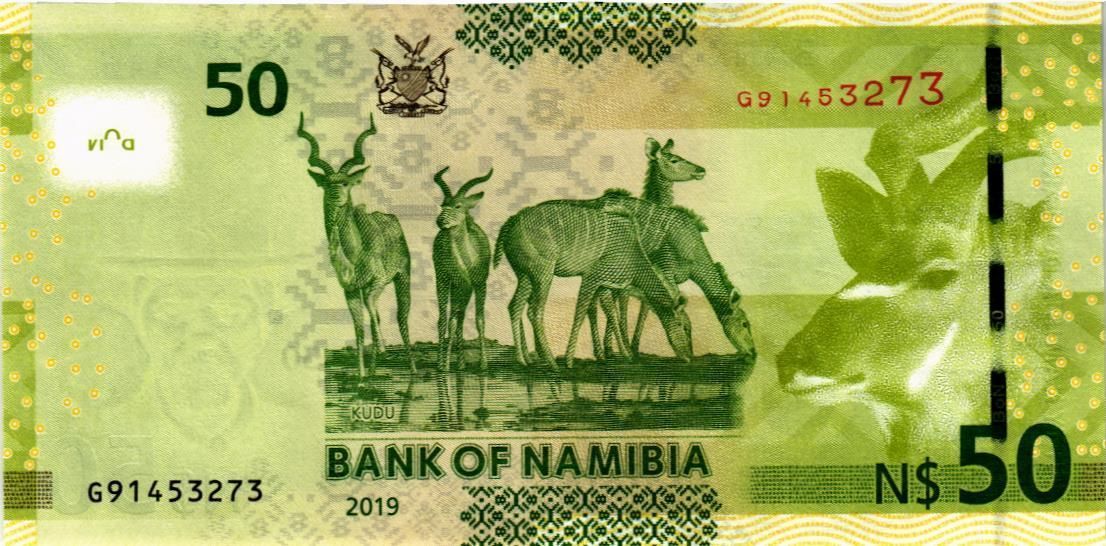 НАМИБИЯ 50 ДОЛЛАРОВ мини 2