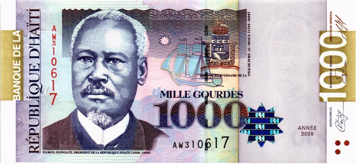 ГАИТИ 1000 ГУРДОВ мини 1