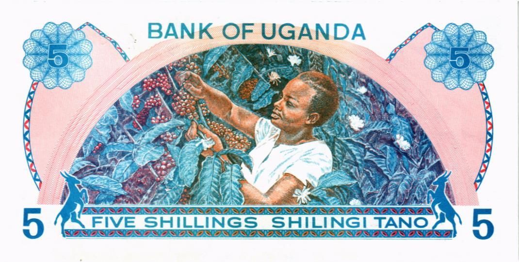 УГАНДА 5 ШИЛЛИНГОВ мини 2