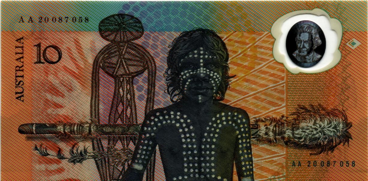АВСТРАЛИЯ 10 ДОЛЛАРОВ (AA) мини 1