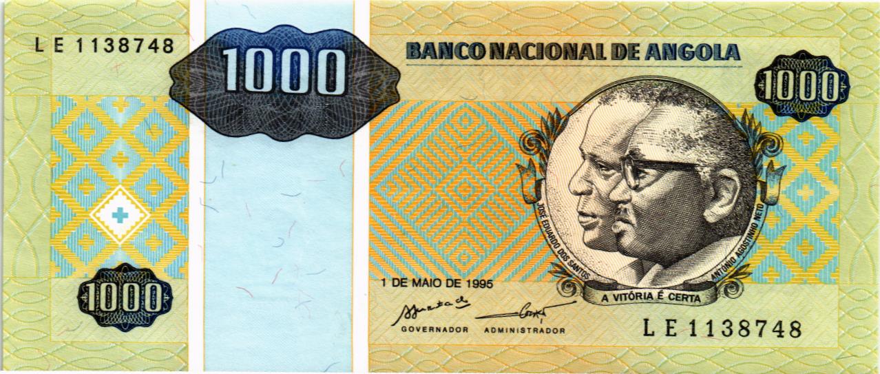 АНГОЛА 1000 КВАНЗА