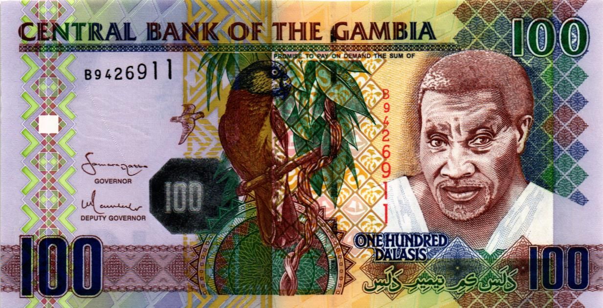 ГАМБИЯ 100 ДАЛАСИ