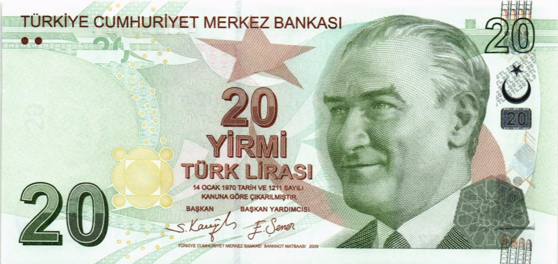 ТУРЦИЯ 20 ЛИР мини 1
