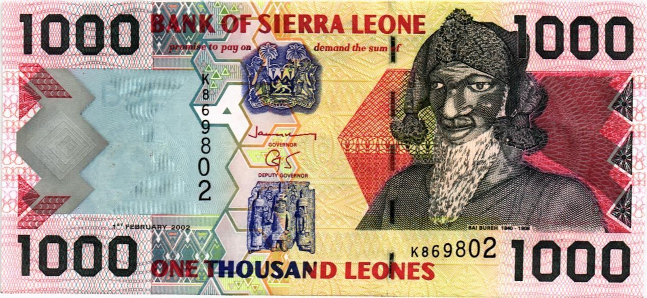 СЬЕРРА-ЛЕОНЕ 1000 ЛЕОНЕ мини 1