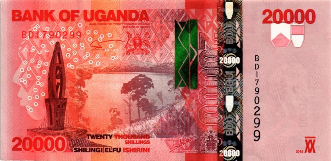 УГАНДА 20000 ШИЛЛИНГОВ мини 1
