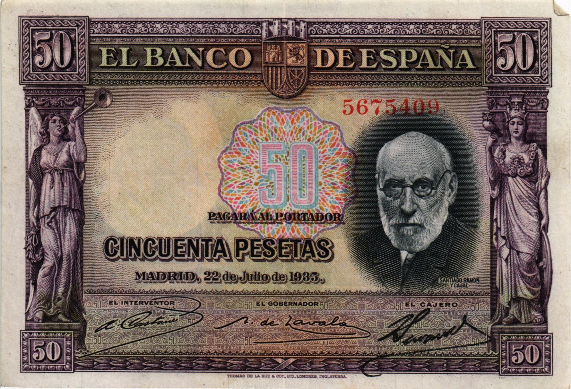 ИСПАНИЯ 50 ПЕСЕТ