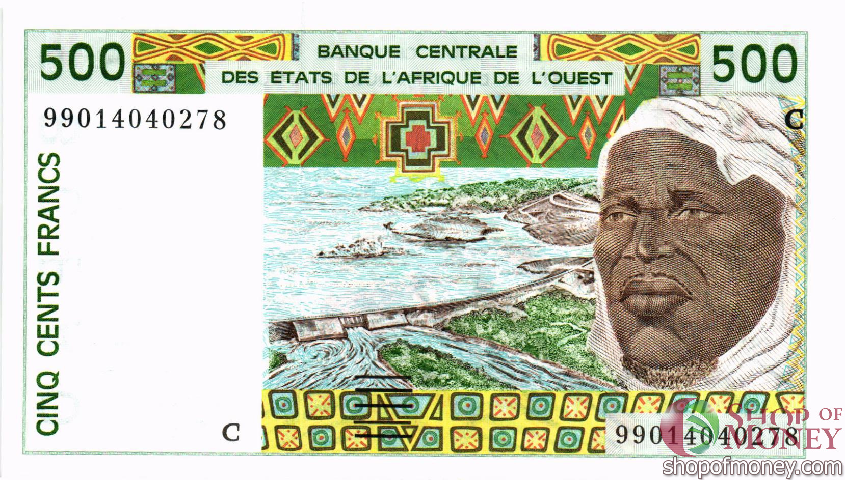 БУРКИНА ФАСО 500 ФРАНКОВ мини 1