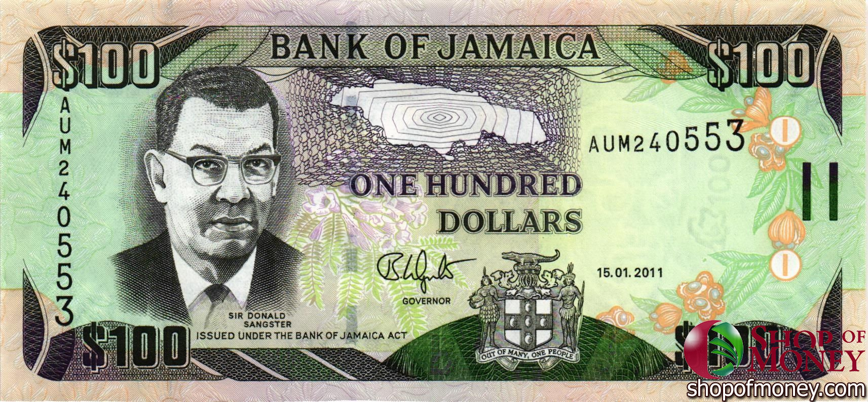 ЯМАЙКА 5 ДОЛЛАРОВ мини 3