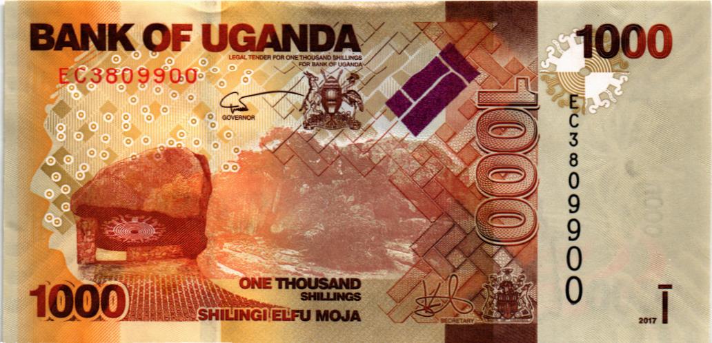 УГАНДА 1000 ШИЛЛИНГОВ мини 1