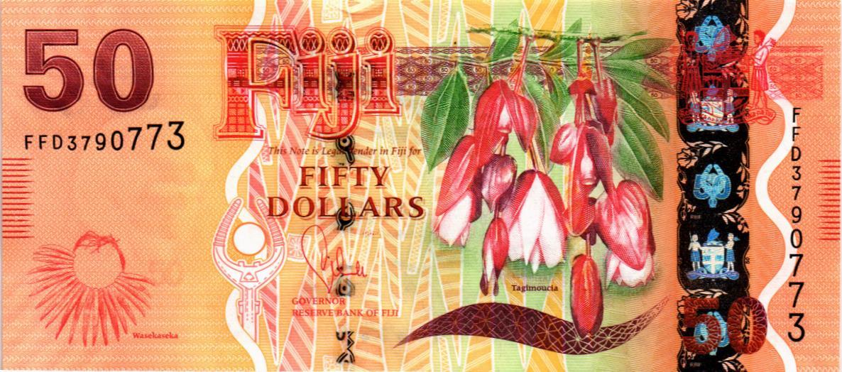 ФИДЖИ 50 ДОЛЛАРОВ мини 1