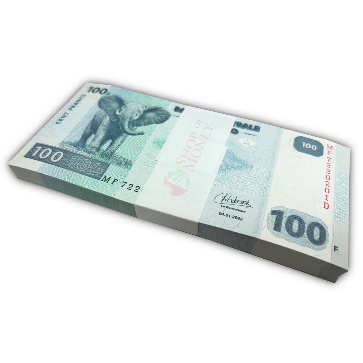 КОНГО ДР 100 ФРАНКОВ (100 БАНКНОТ) мини 1