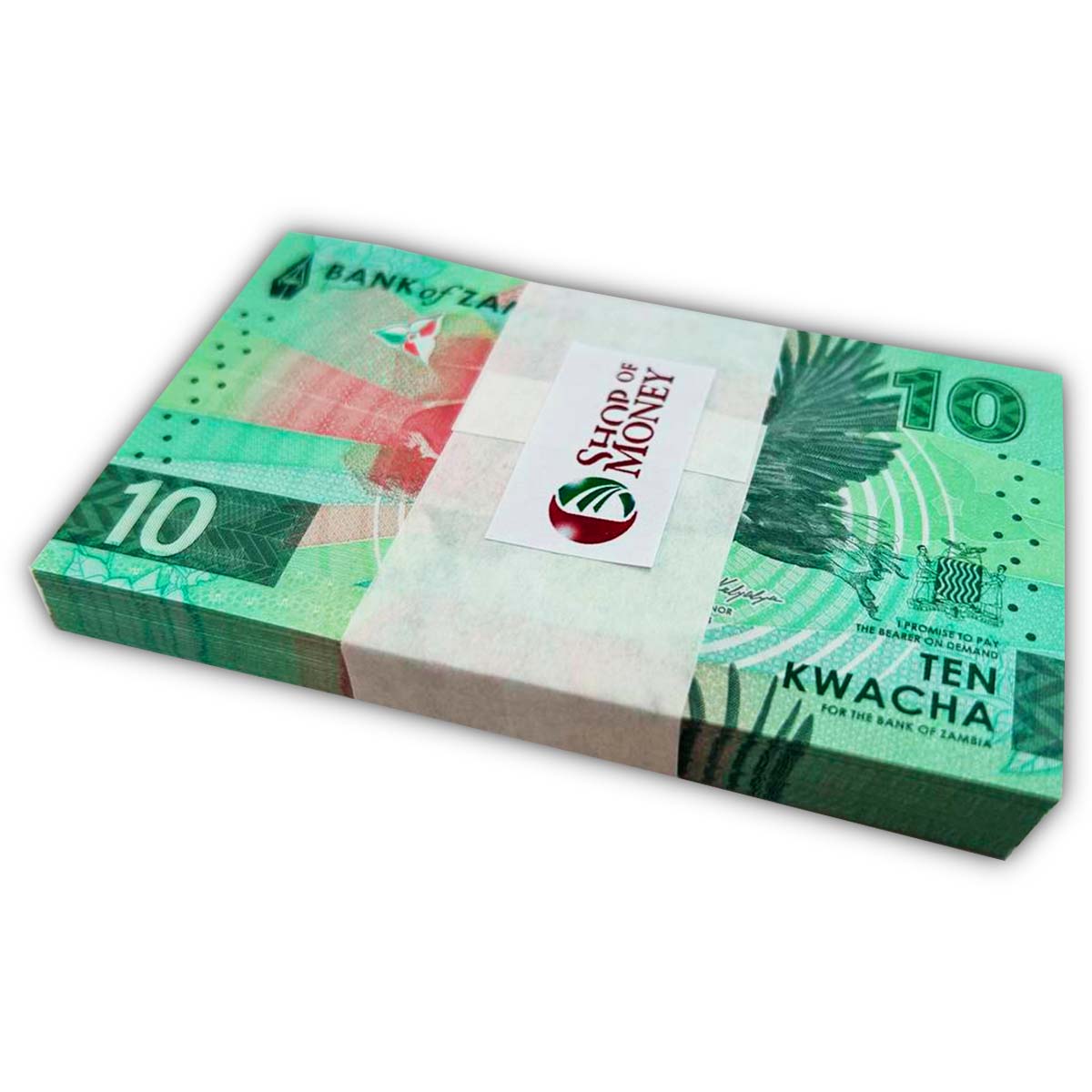ЗАМБИЯ 10 КВАЧА (100 БАНКНОТ)