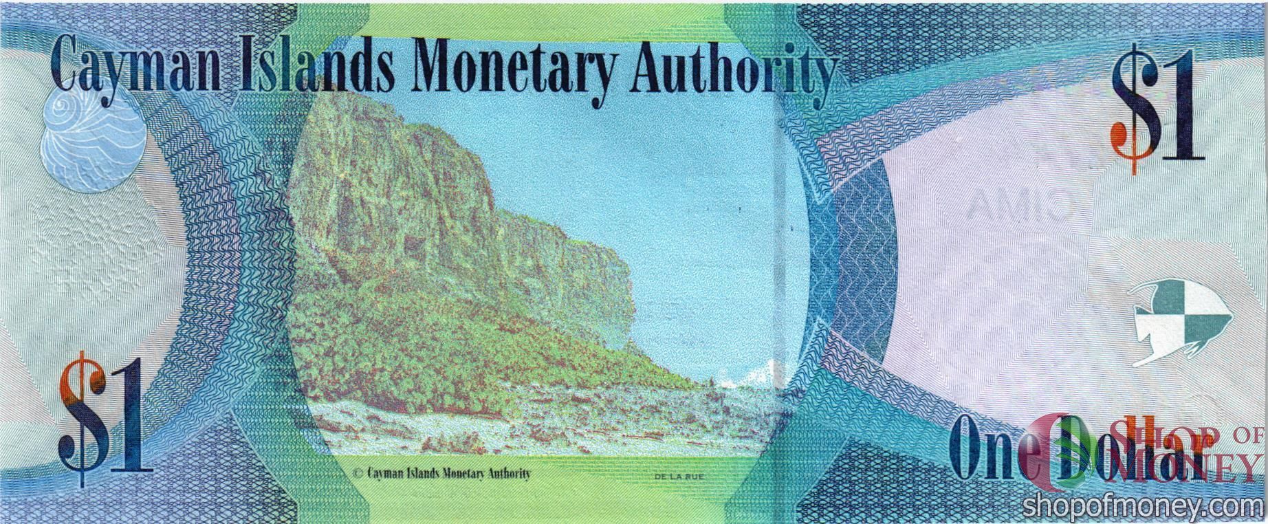 КАЙМАНОВЫ ОСТРОВА 1 ДОЛЛАР мини 2
