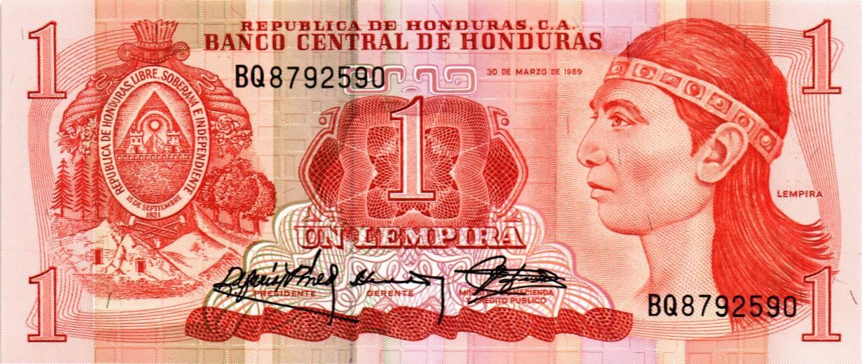 ГОНДУРАС 1 ЛЕМПИРА