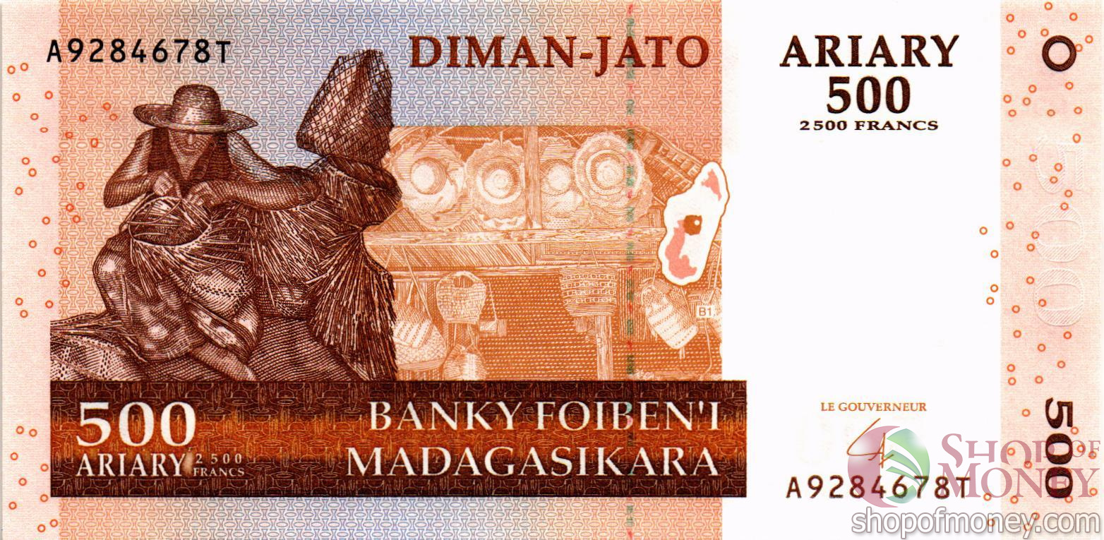 МАДАГАСКАР 500 АРИАРИ мини 1