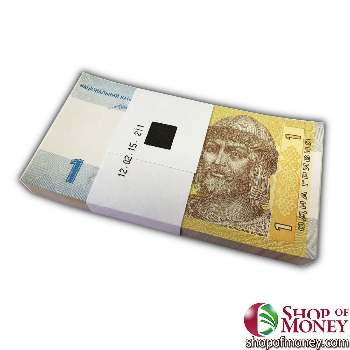 УКРАИНА 1 ГРИВНА (100 БАНКНОТ)
