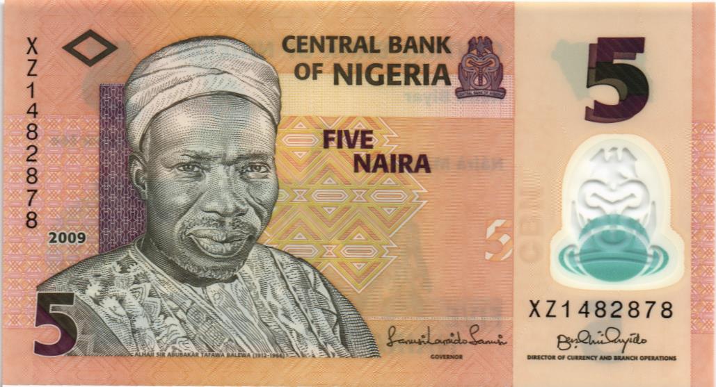 НИГЕРИЯ 5 НАЙРА