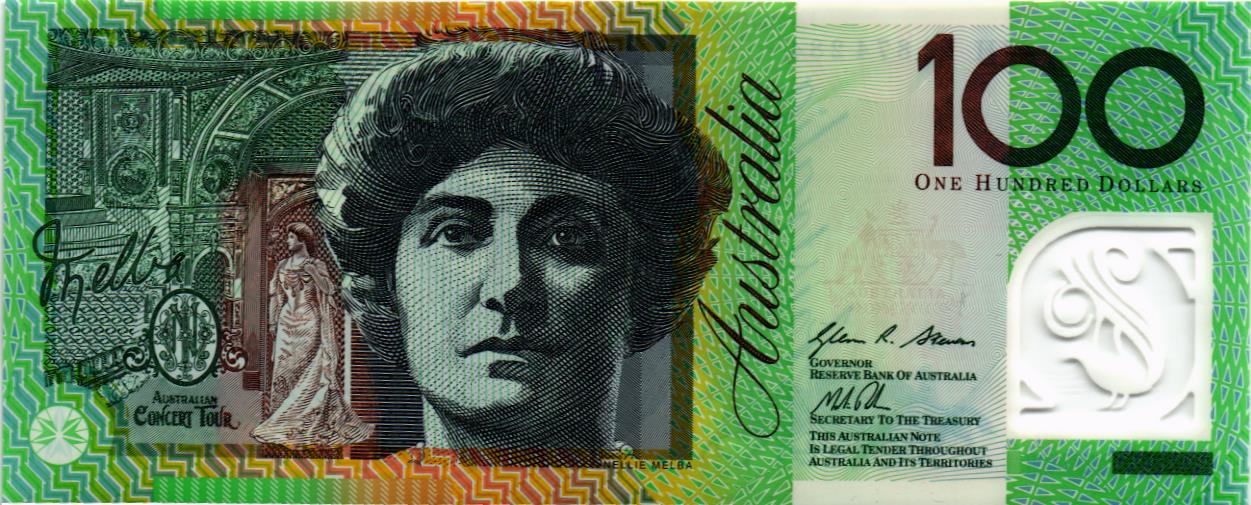 АВСТРАЛИЯ 100 ДОЛЛАРОВ