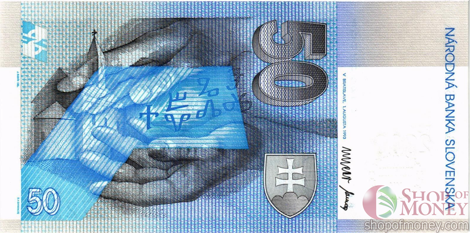 СЛОВАКИЯ 50 КРОН мини 2