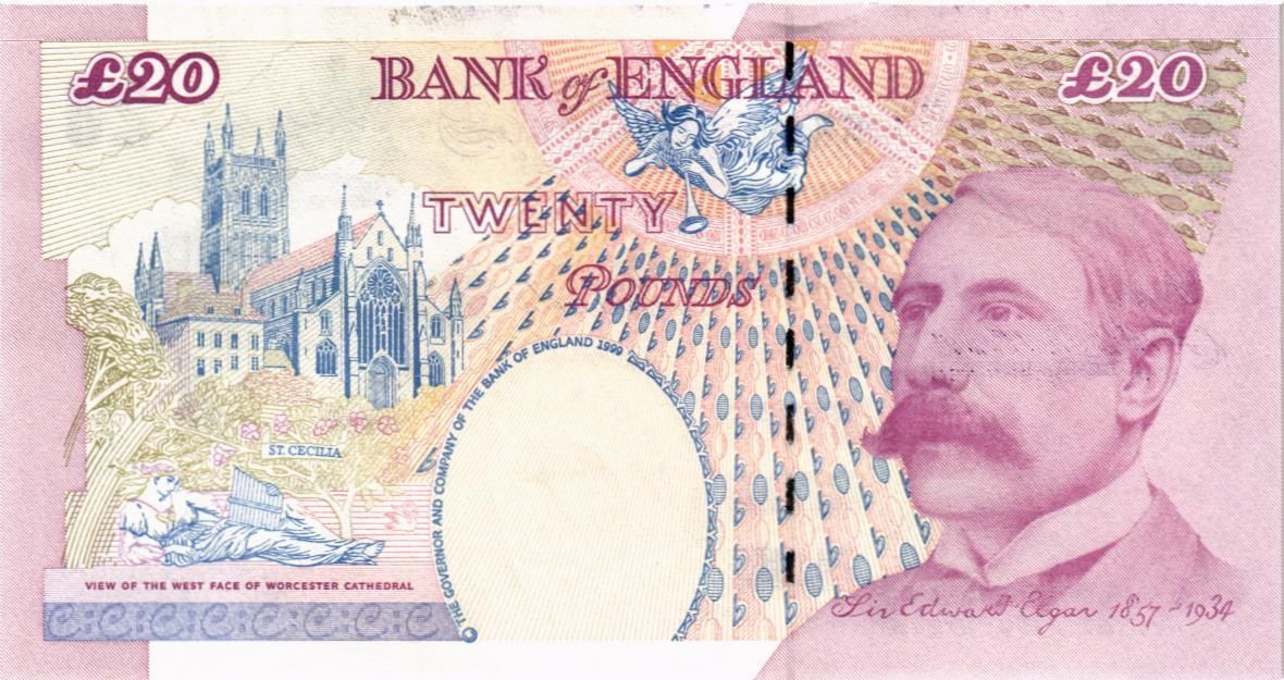 ВЕЛИКОБРИТАНИЯ/АНГЛИЯ 20 ФУНТОВ мини 2