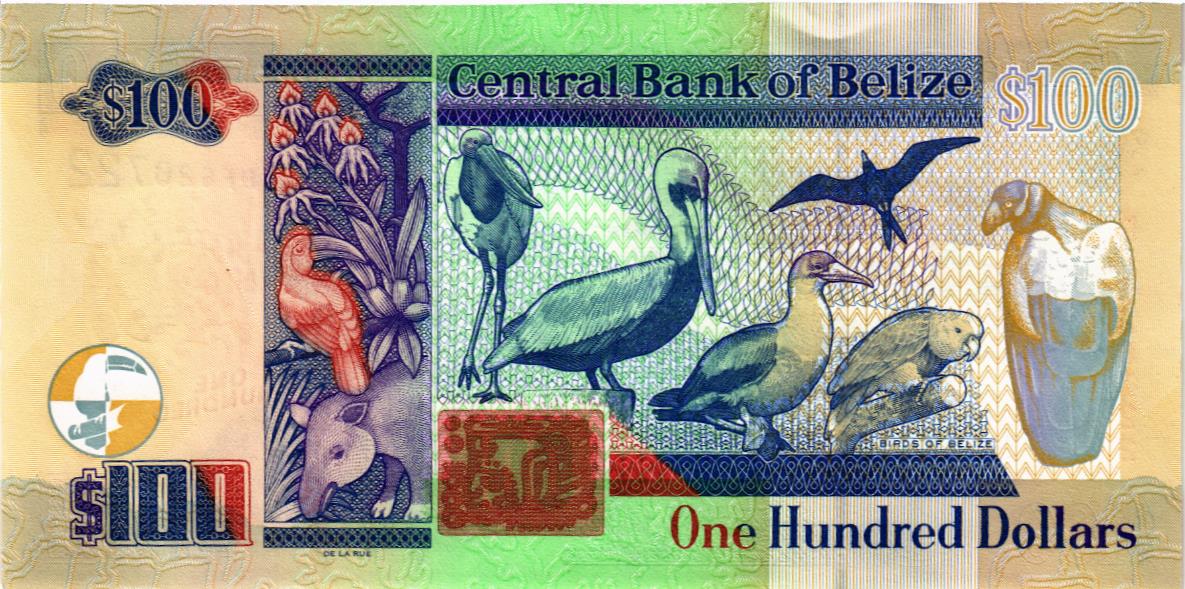 БЕЛИЗ 100 ДОЛЛАРОВ мини 2