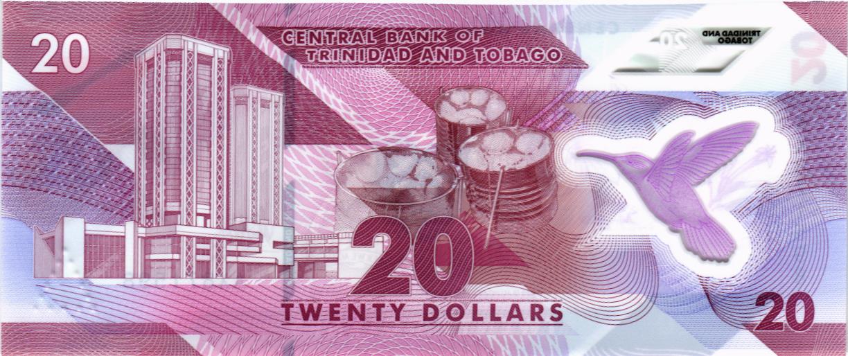 ТРИНИДАД И ТОБАГО 20 ДОЛЛАРОВ мини 2