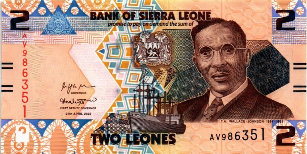 СЬЕРРА ЛЕОНЕ 2 ЛЕОНЕ