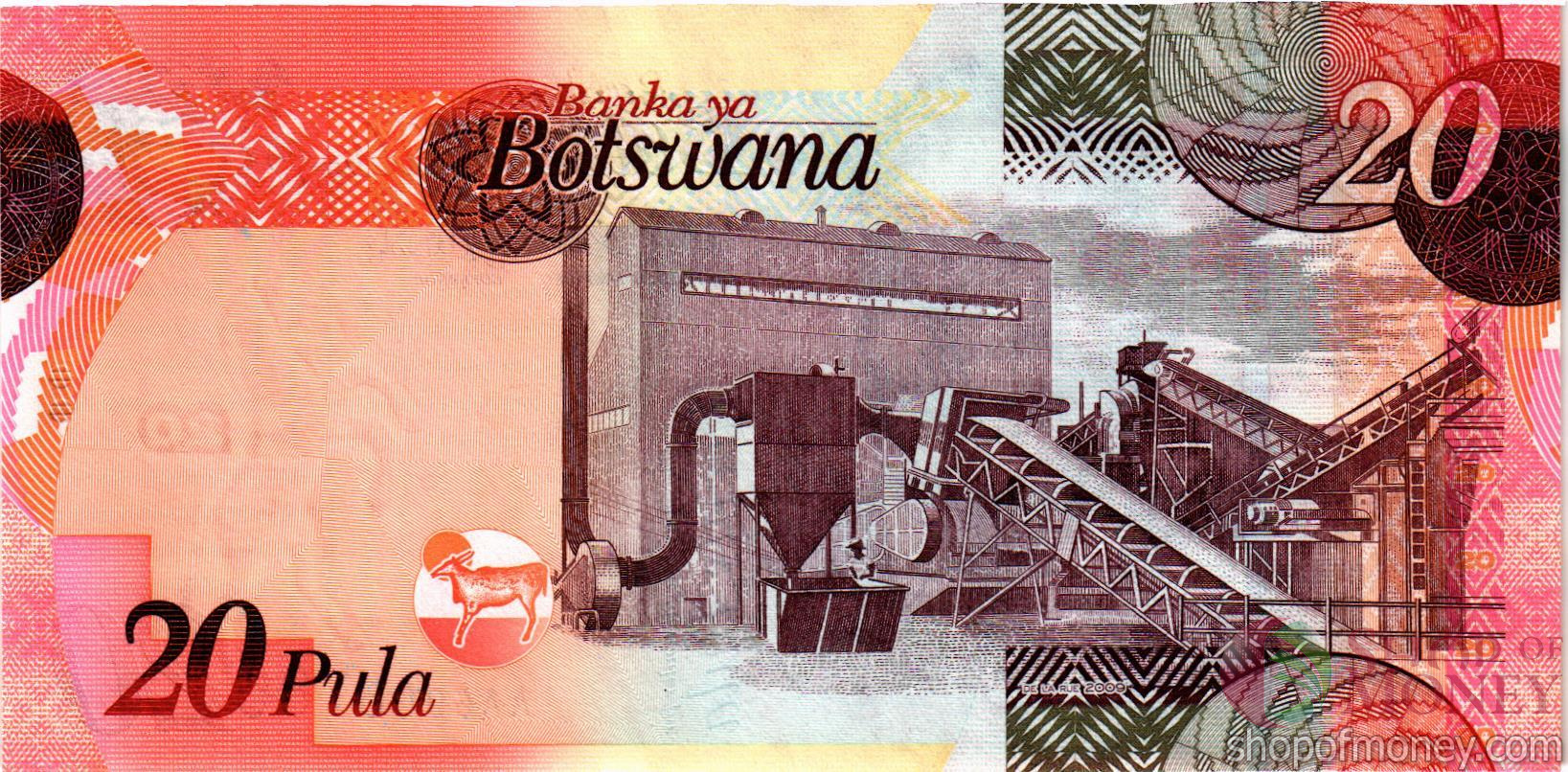 БОТСВАНА 20 ПУЛА мини 2