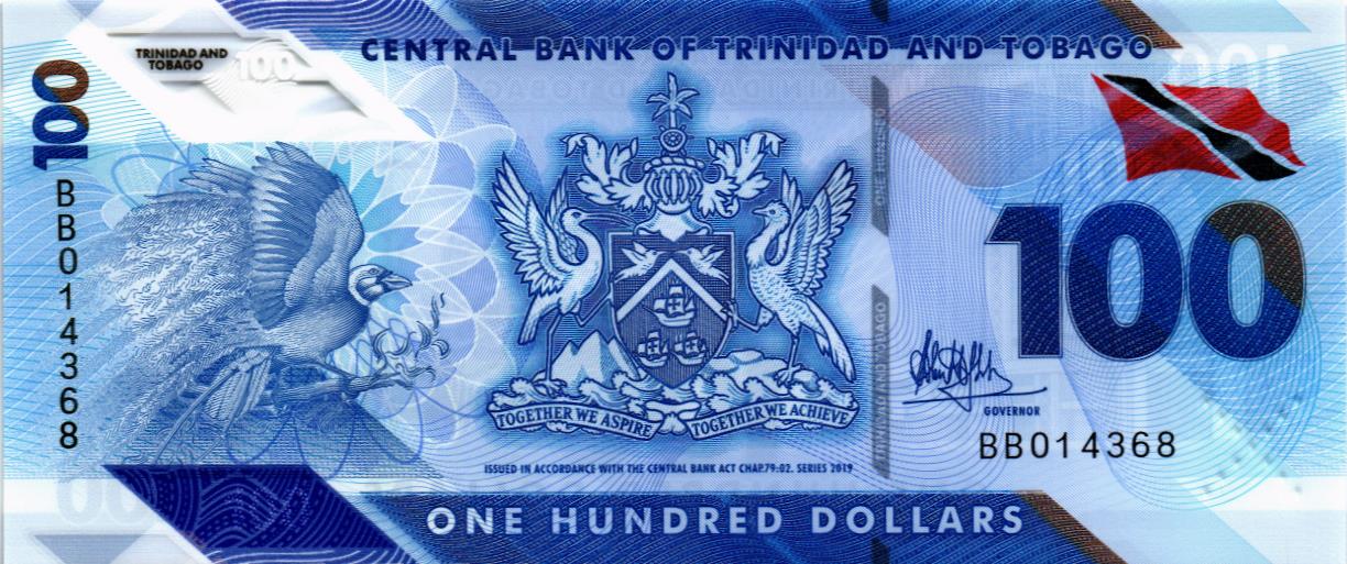 ТРИНИДАД И ТОБАГО 100 ДОЛЛАРОВ мини 1