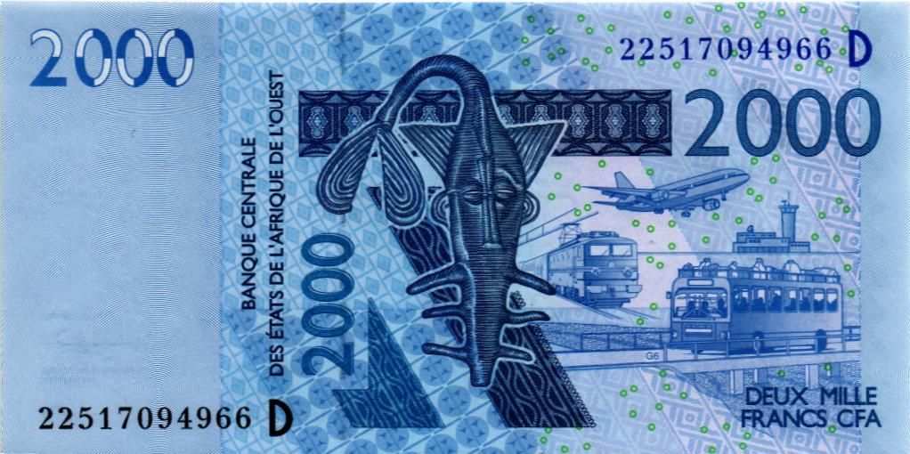 WAS - МАЛИ 2000 ФРАНКОВ (D)