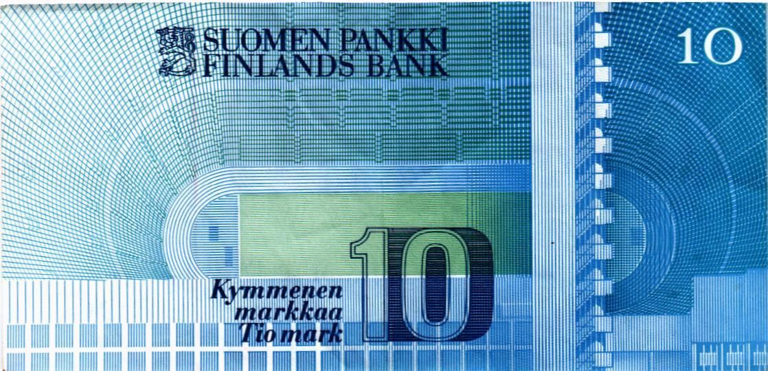 ФИНЛЯНДИЯ 10 МАРОК мини 2