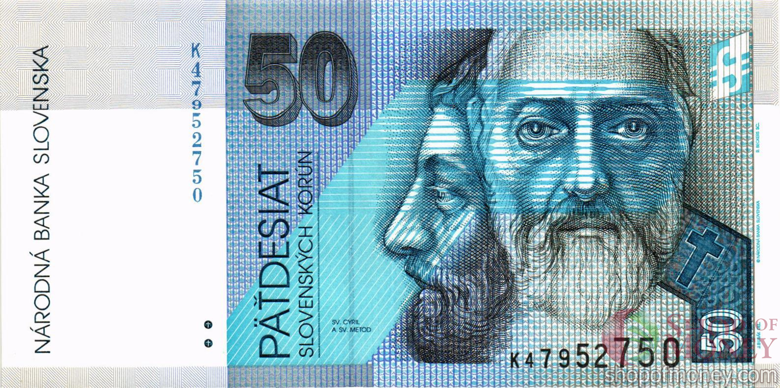 СЛОВАКИЯ 50 КРОН мини 1