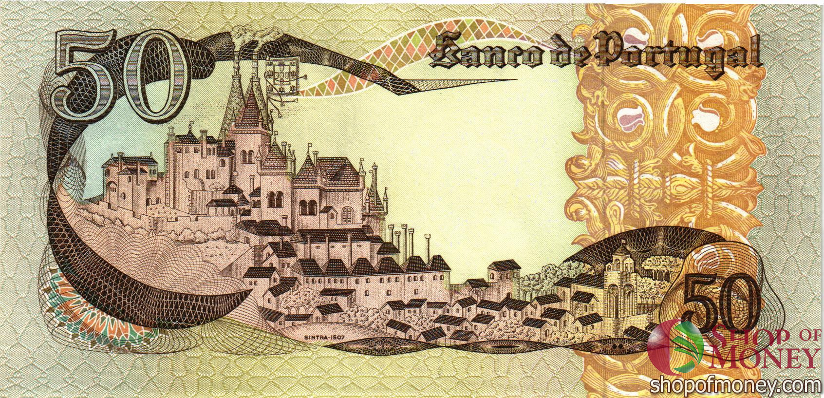 ПОРТУГАЛИЯ 50 ЭСКУДО мини 2