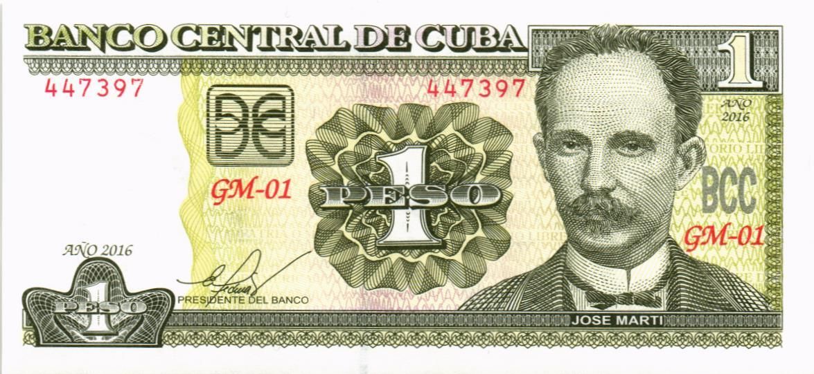 КУБА 1 ПЕСО
