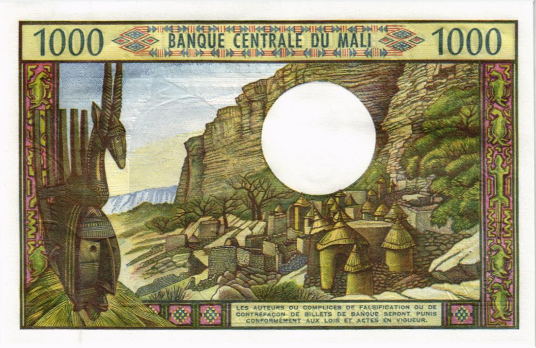 МАЛИ 1000 ФРАНКОВ мини 2