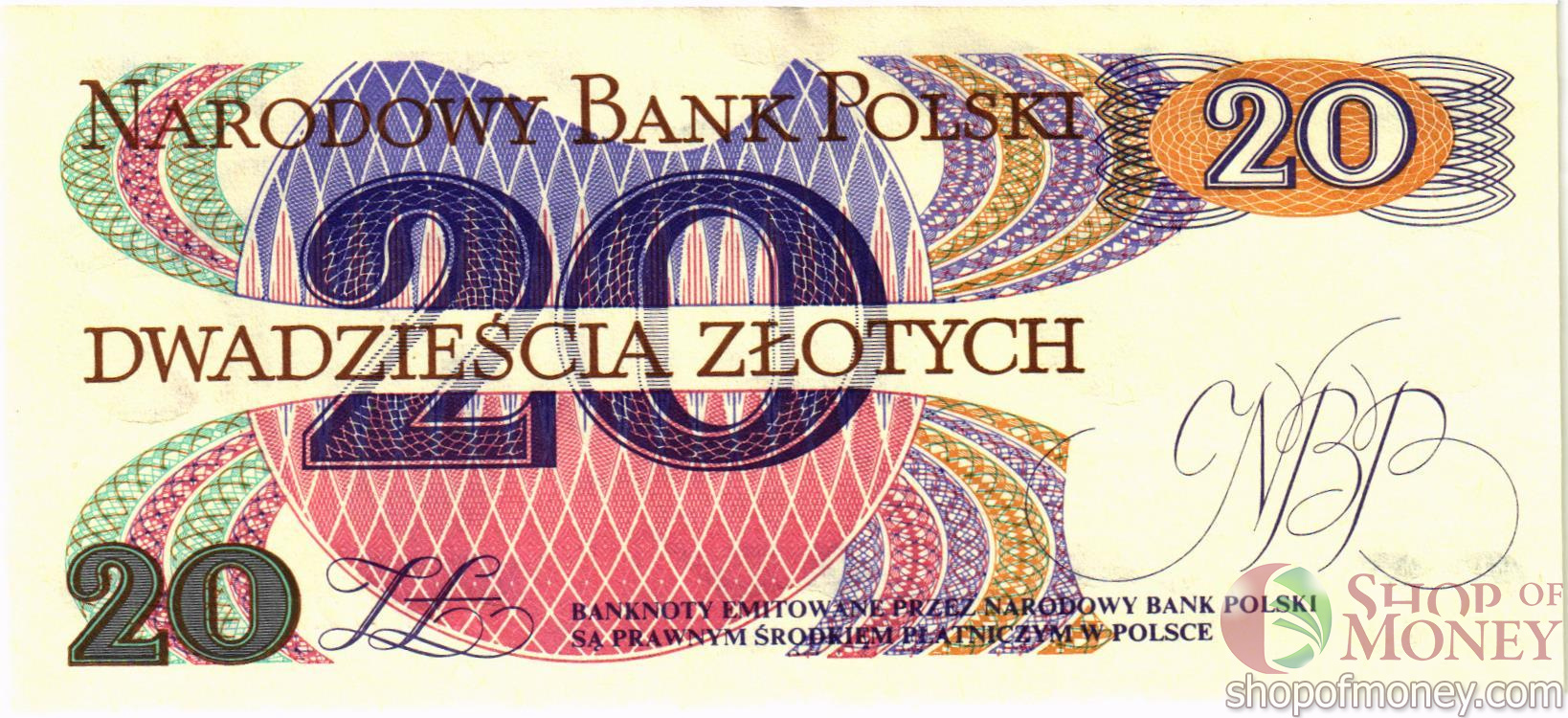 ПОЛЬША 20 ЗЛОТЫХ мини 2