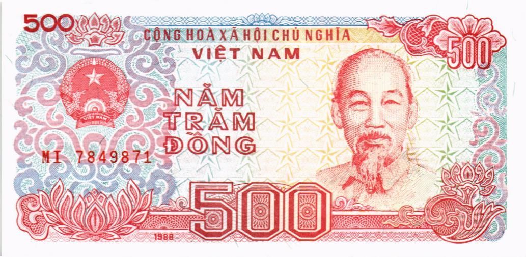 ВЬЕТНАМ 500 ДОНГ мини 1